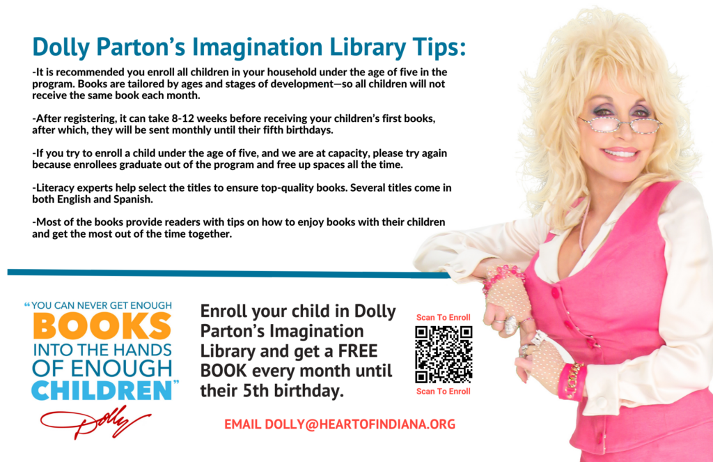 Tips for Dolly Parton's Imagination Library
